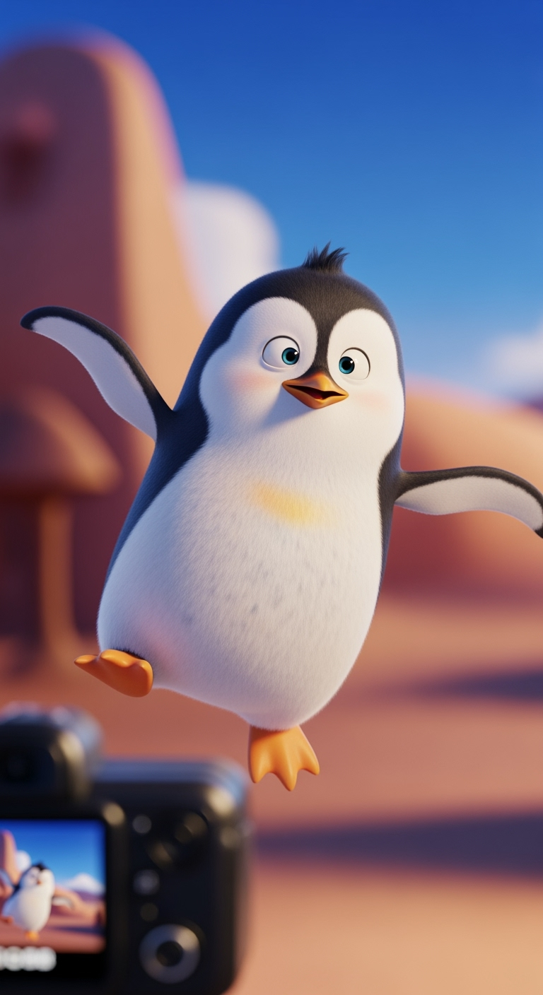 Flying Penguin Adventure